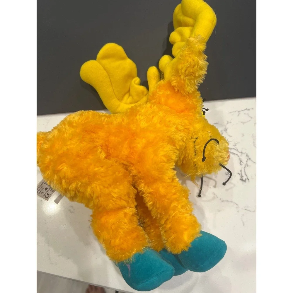 Dr Seuss Thidwick The Moose Plush Manhattan Toy Orange Yellow Medium 101900‎ NWT